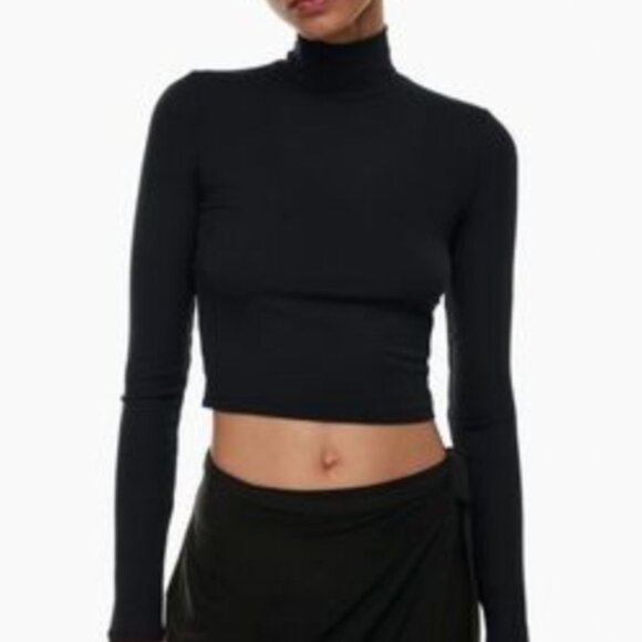 Aritzia Freshman Cropped Turtleneck - Picture 2 of 4